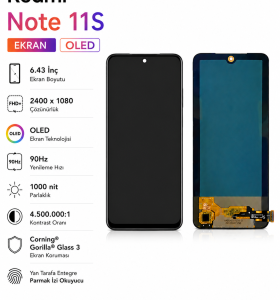 REDMİ NOTE 11S Ekran Degişimi ( A Kalite) İşçilik Dahil Fiyat