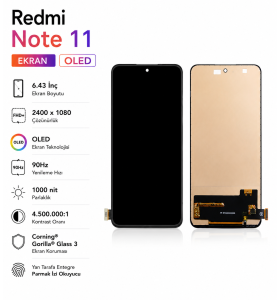 REDMİ NOTE 11 Ekran Degişimi ( A Kalite) İşçilik Dahil Fiyat